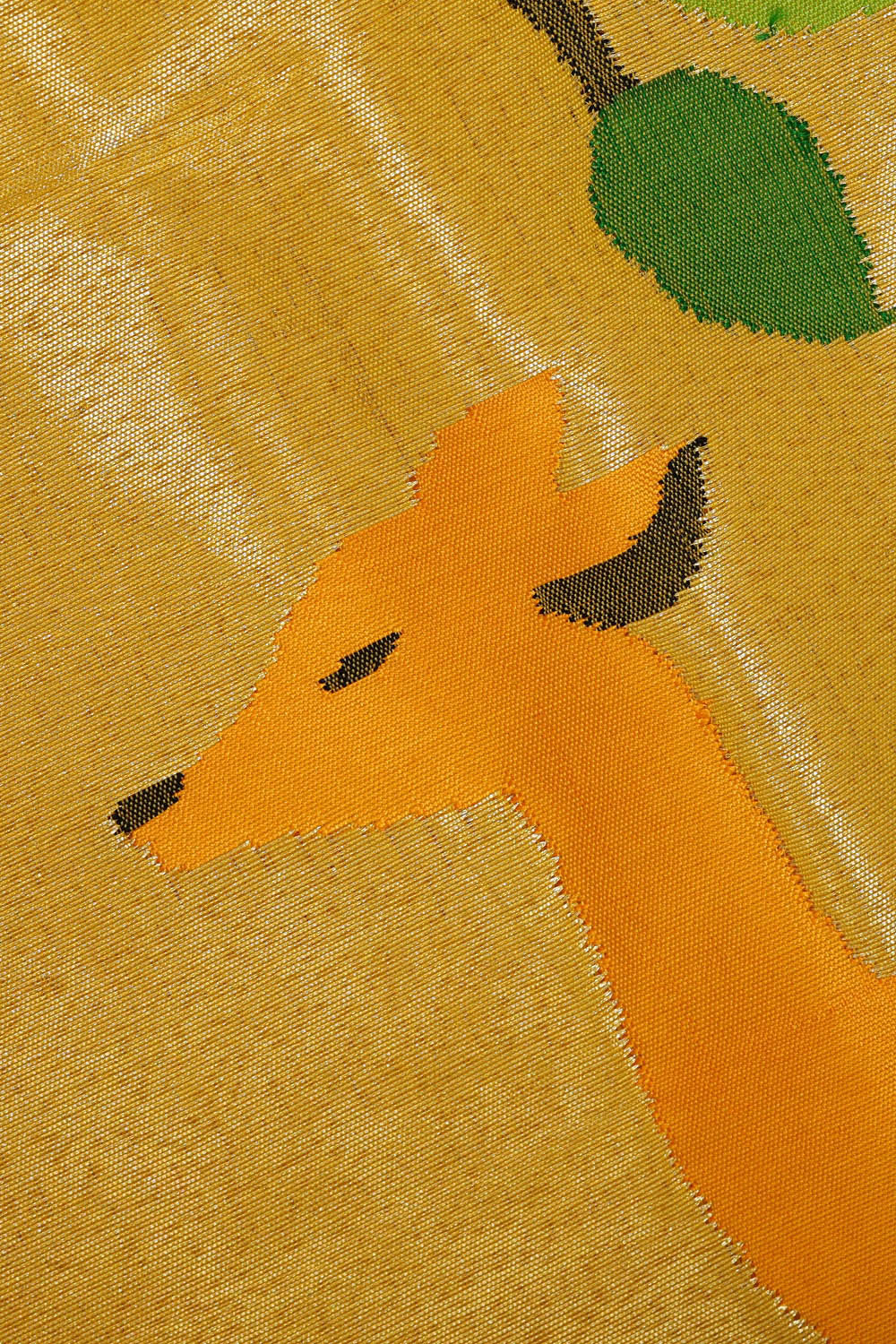 Paithani Silk Yellow Tissue Saree