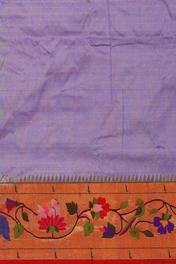 Image of Paithani Silk Lavender Saree