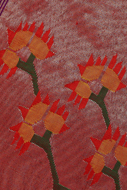 Image of Paithani Silk Royal Blue Saree