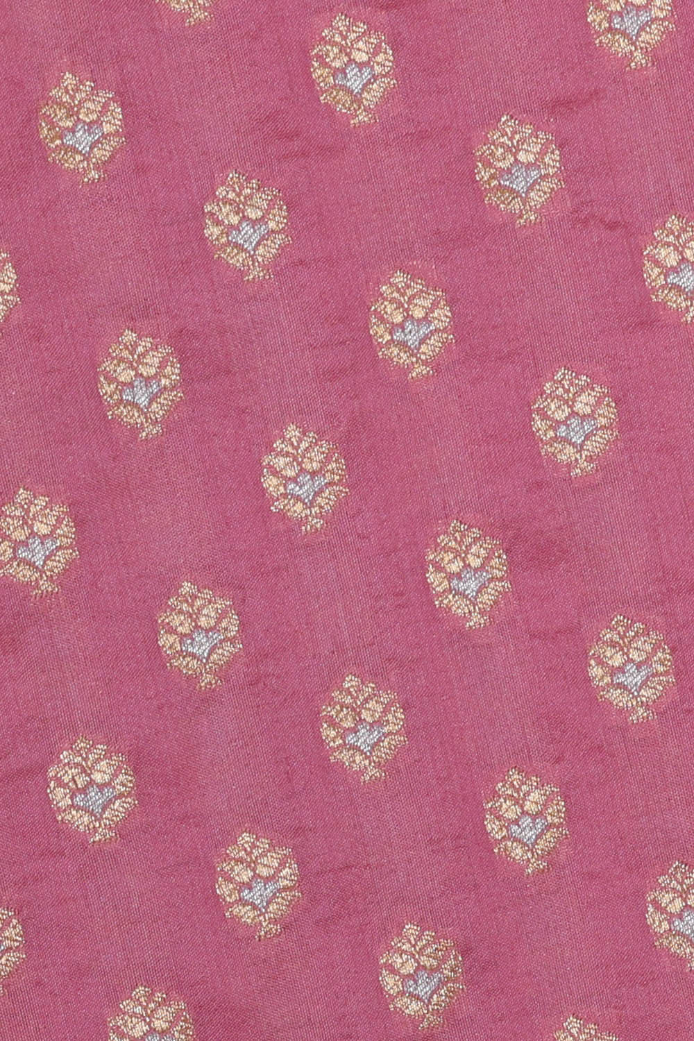 Image of Banarasi Silk Pink Saree