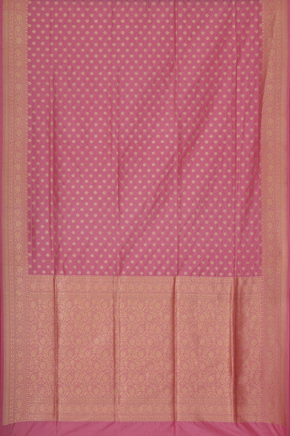 Image of Banarasi Silk Pink Saree