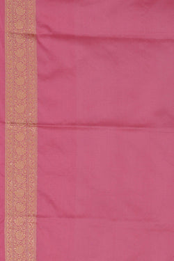 Image of Banarasi Silk Pink Saree