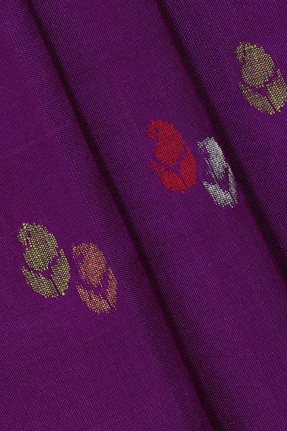 Image of Uppada Silk Purple Saree