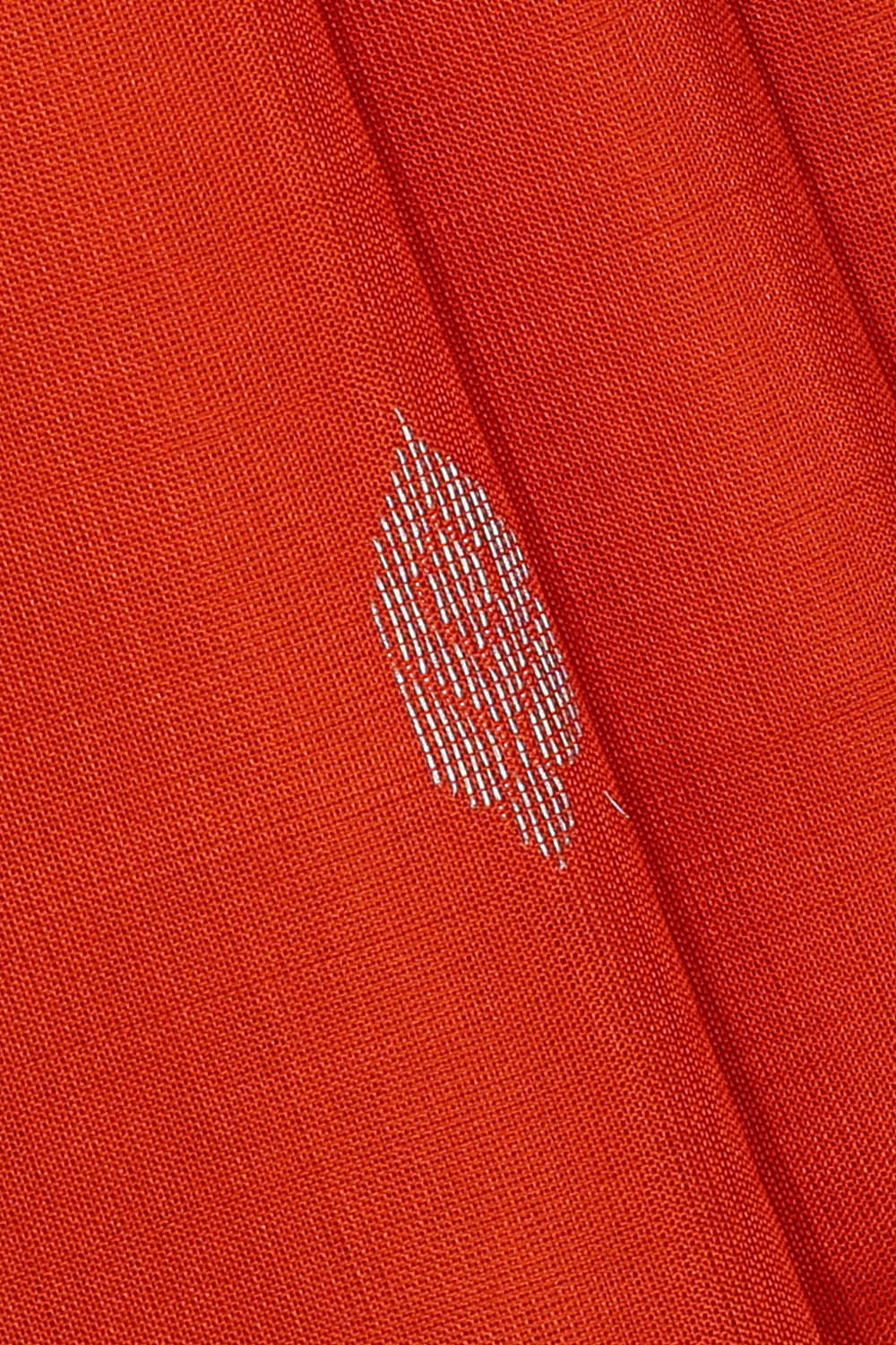 Image of Uppada Silk Orange Saree