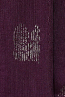 Image of Uppada Silk Purple Saree
