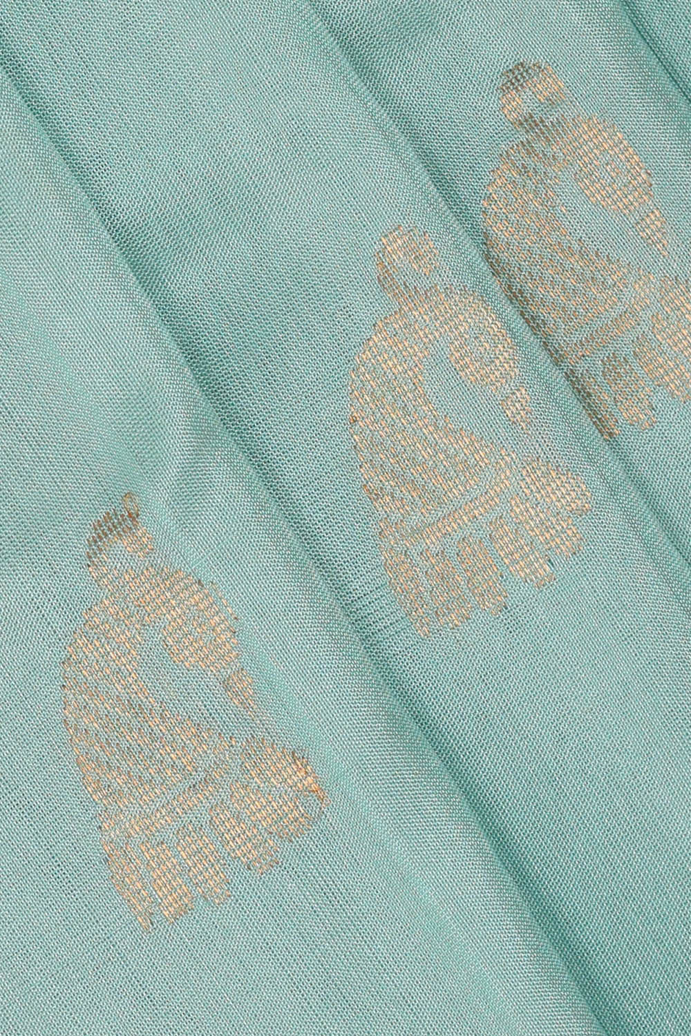 Uppada Silk Sea Blue Saree
