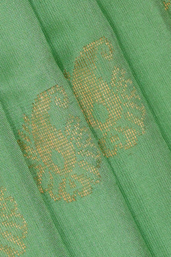 Image of Uppada Silk Green Saree