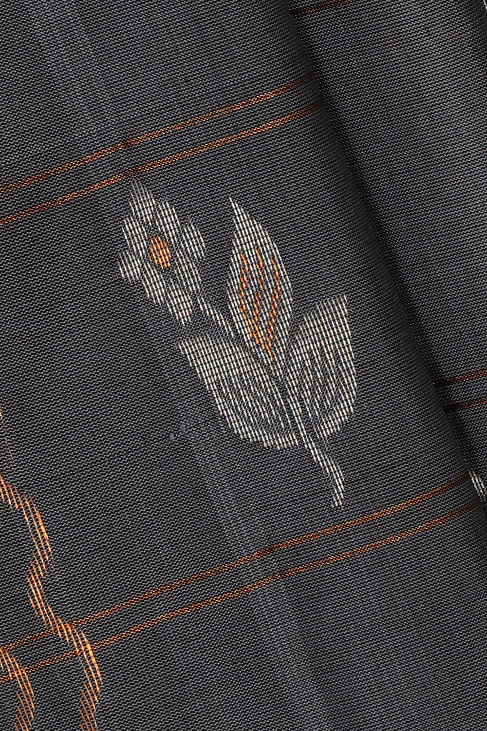 Image of Uppada Silk Grey Saree