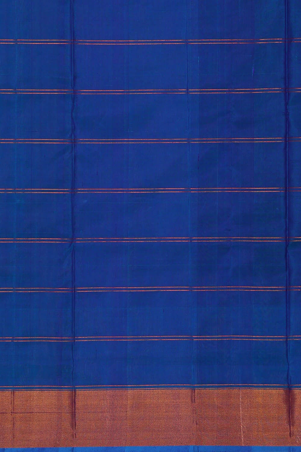 Image of Uppada Silk Navy Blue Saree