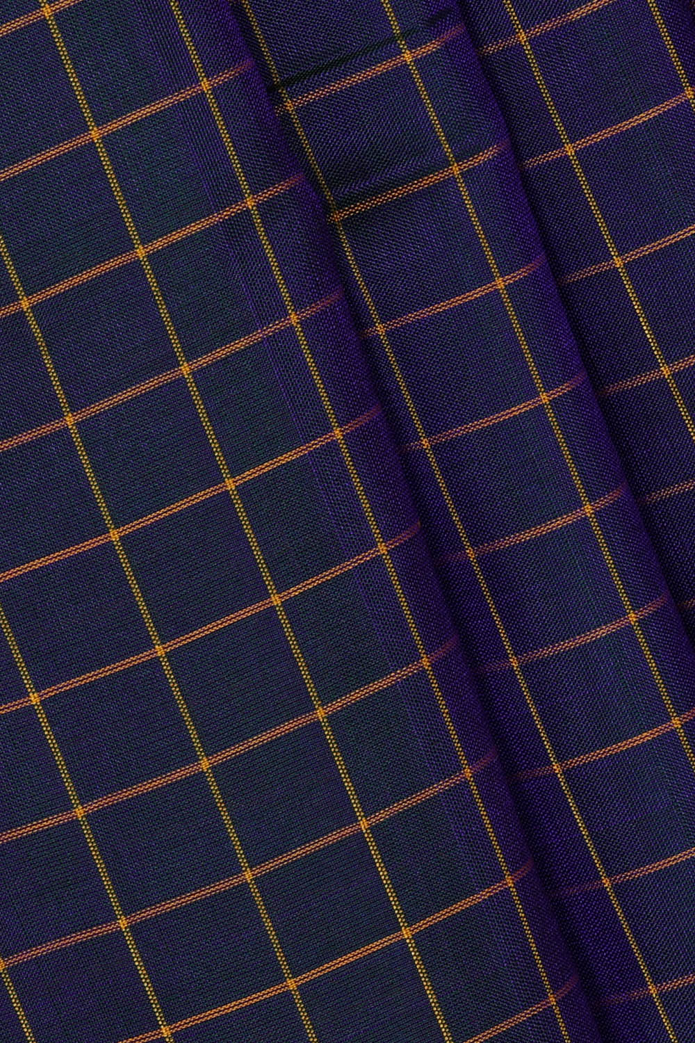 Image of Uppada Silk Dark Blue Saree