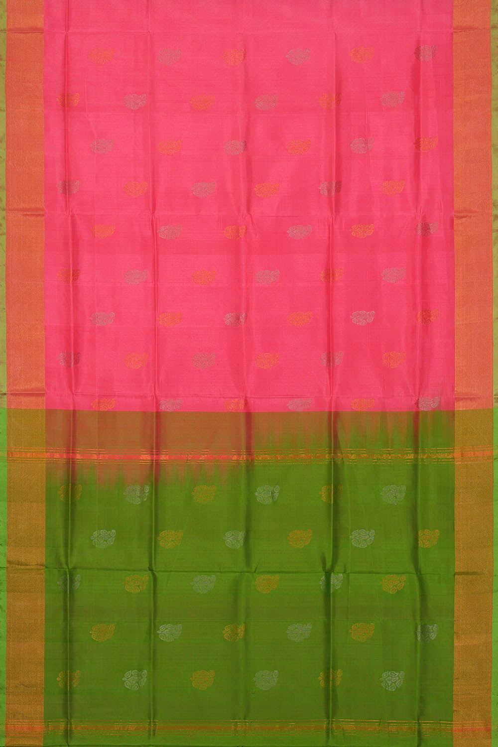 Image of Uppada Silk Pink Saree