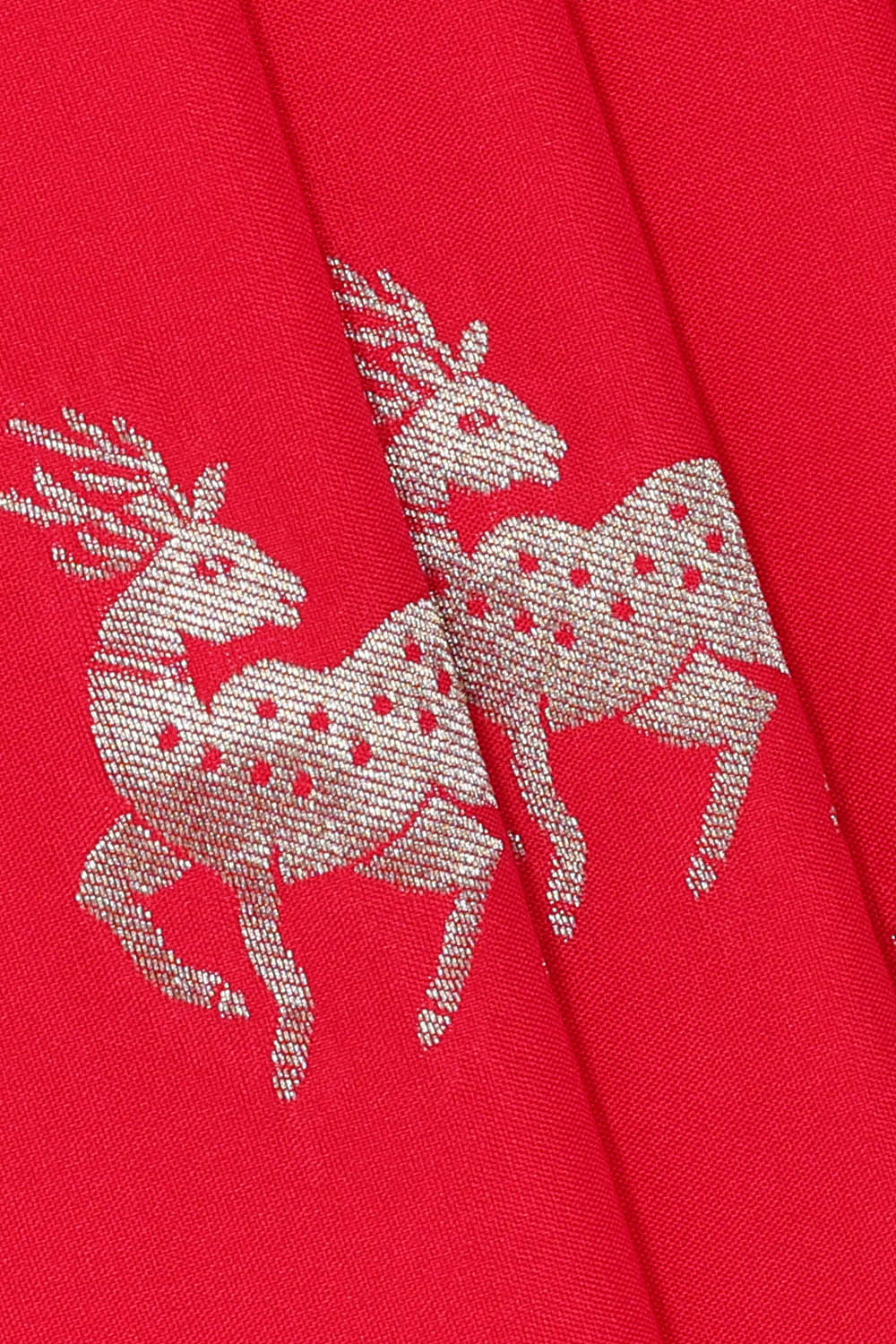 Image of Banarasi Silk Pink Saree