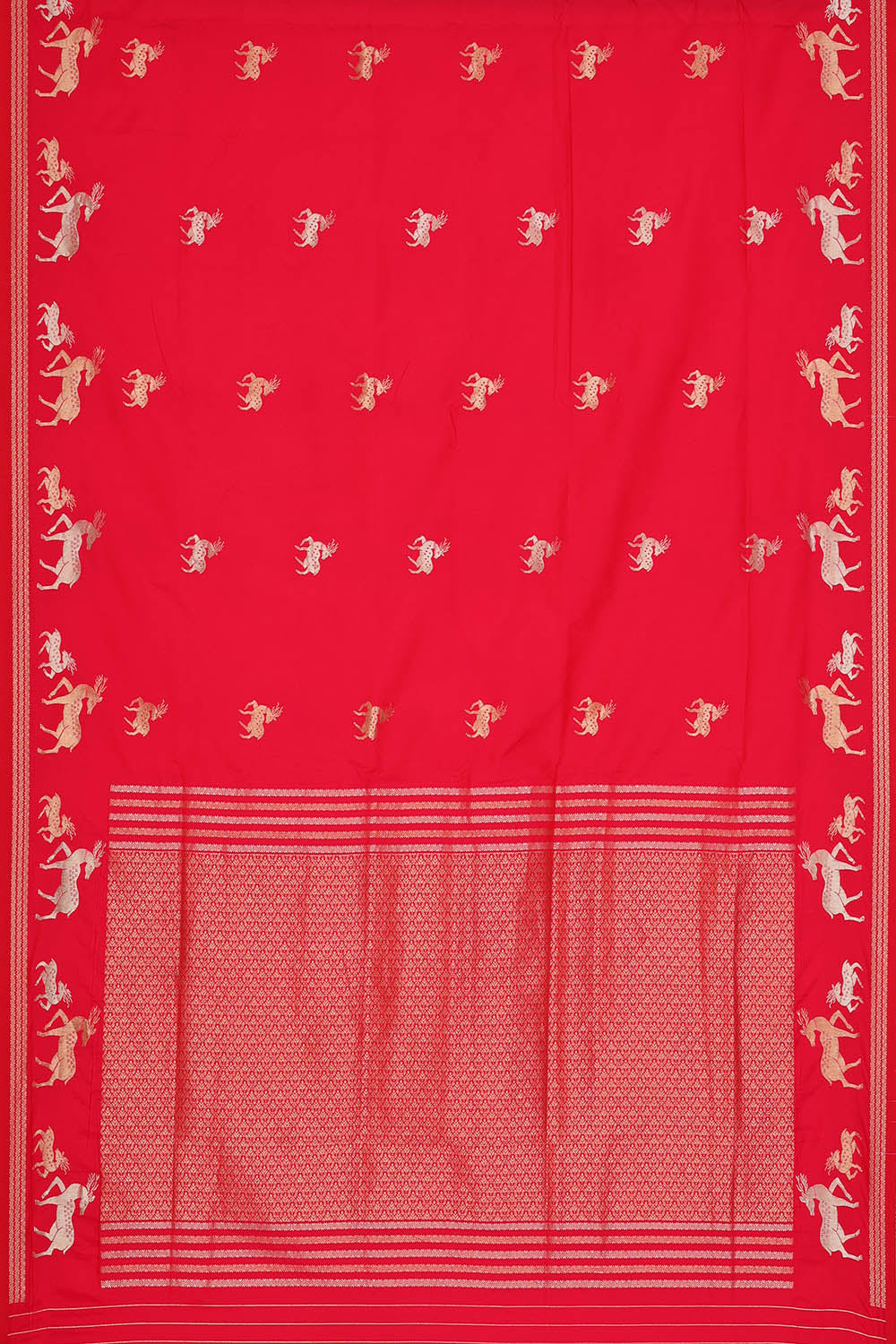 Image of Banarasi Silk Pink Saree