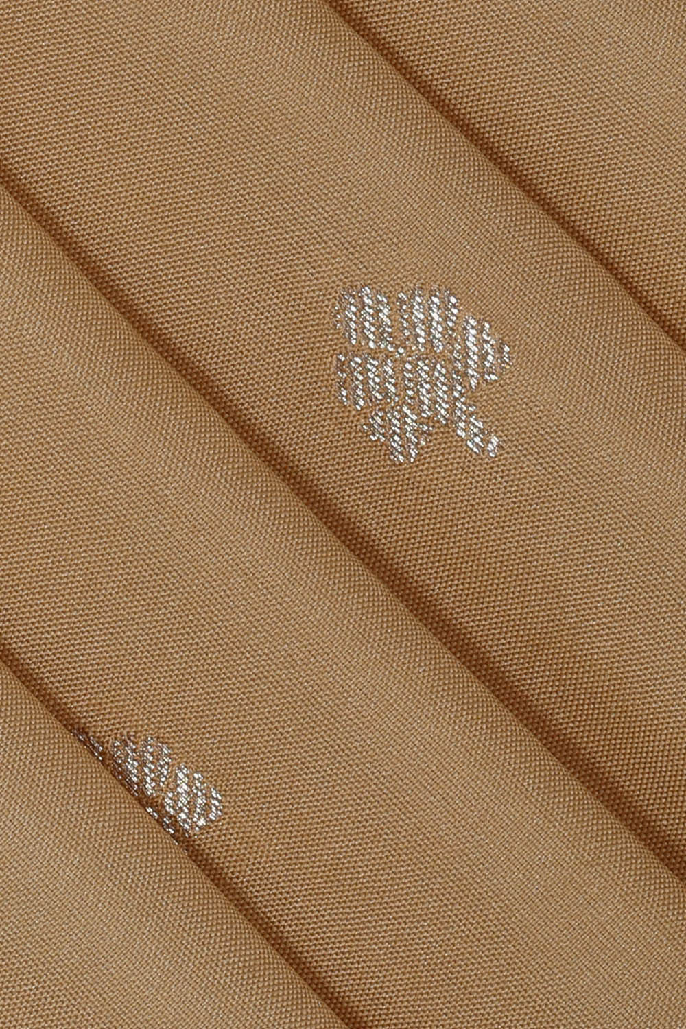 Image of Banarasi Semi Khatan Dark Cream Saree