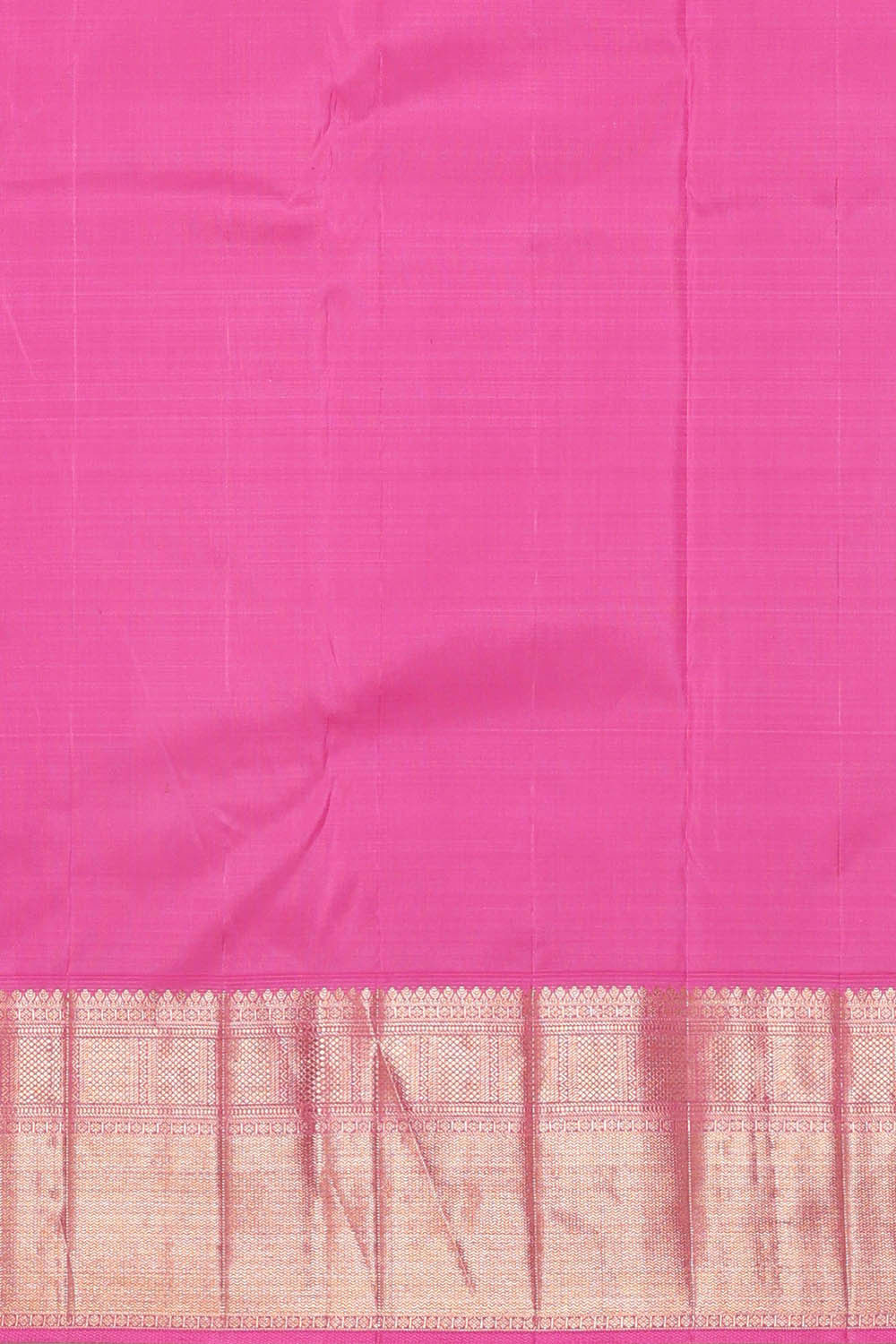 Kanchipattu Pink Brocade Saree