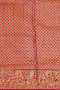Image of Kanchipattu Green Tissue Brocade Saree