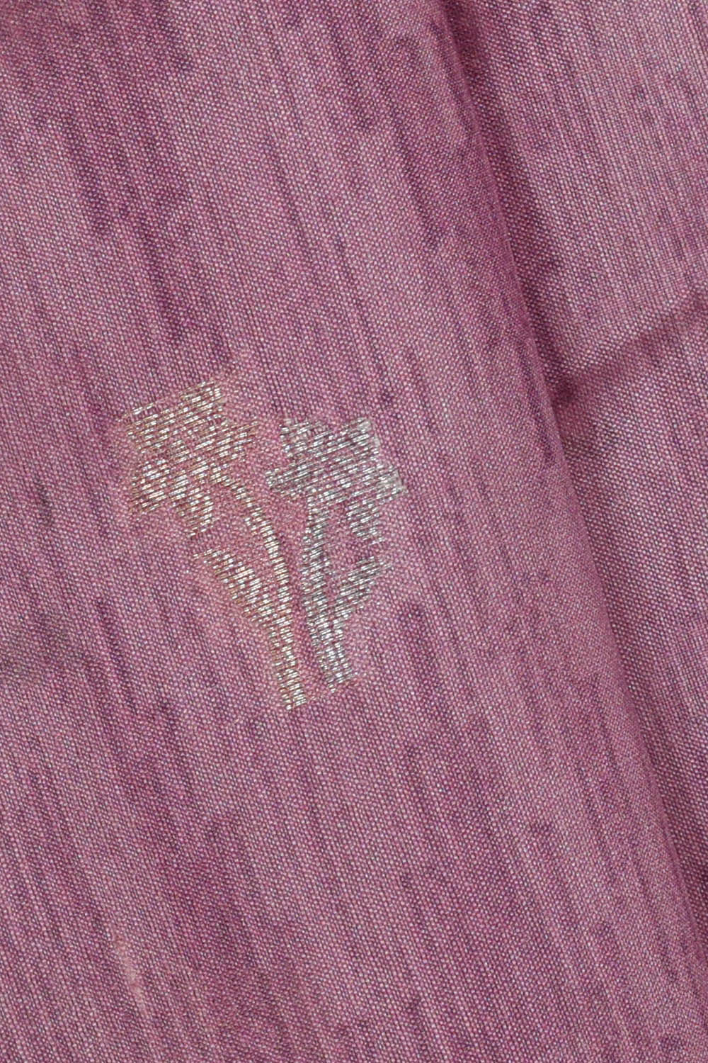 Lavender Pink Silk Saree