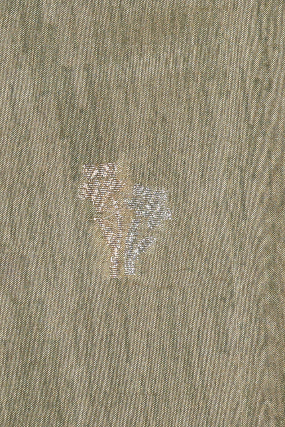 Image of Dark Cream Silk Saree