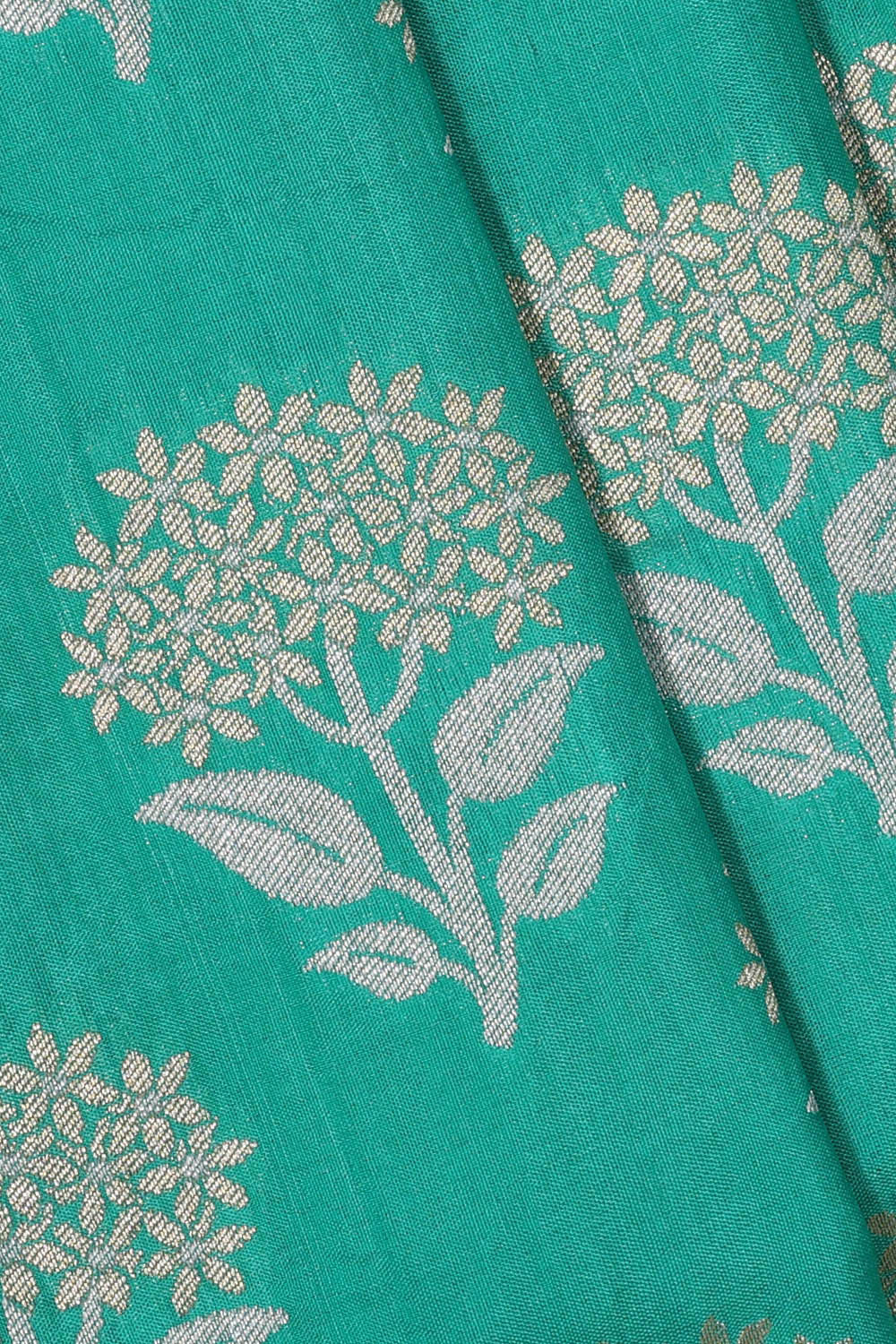 Banarasi Silk Deep Sea Green Saree