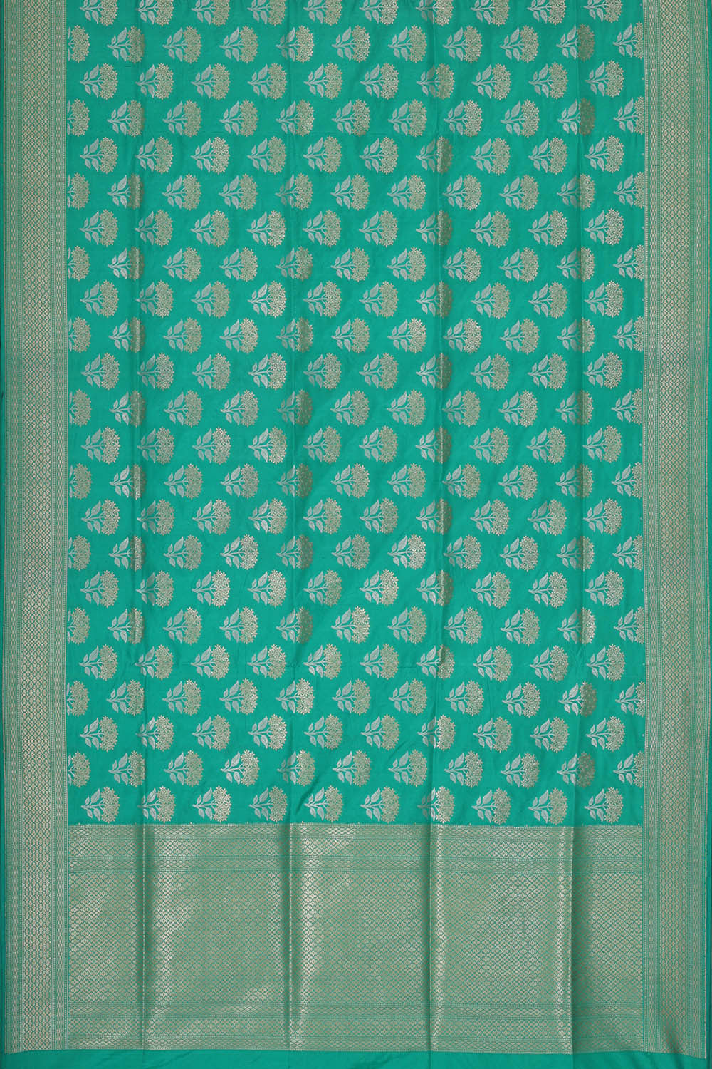 Banarasi Silk Deep Sea Green Saree