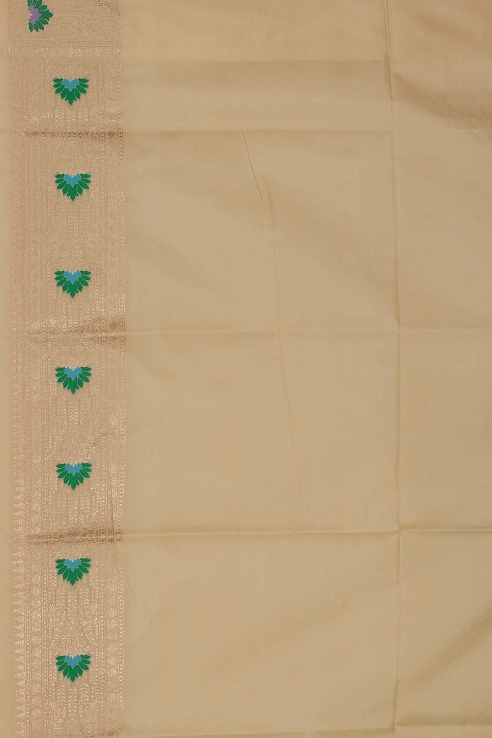 Image of Banarasi Silk Light Sea Green Saree