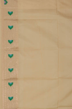 Image of Banarasi Silk Light Sea Green Saree