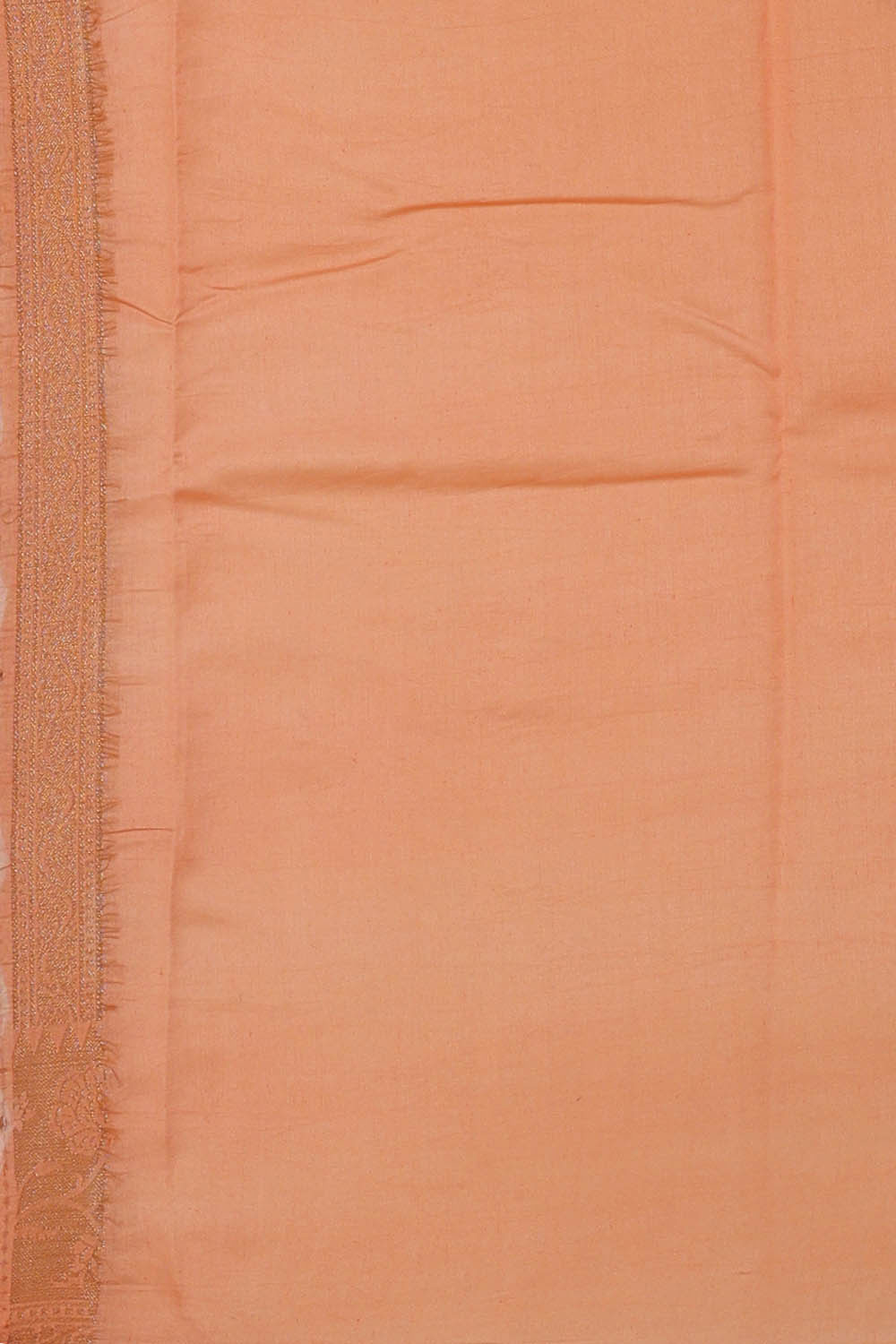 Image of Light Peach Silk Saree