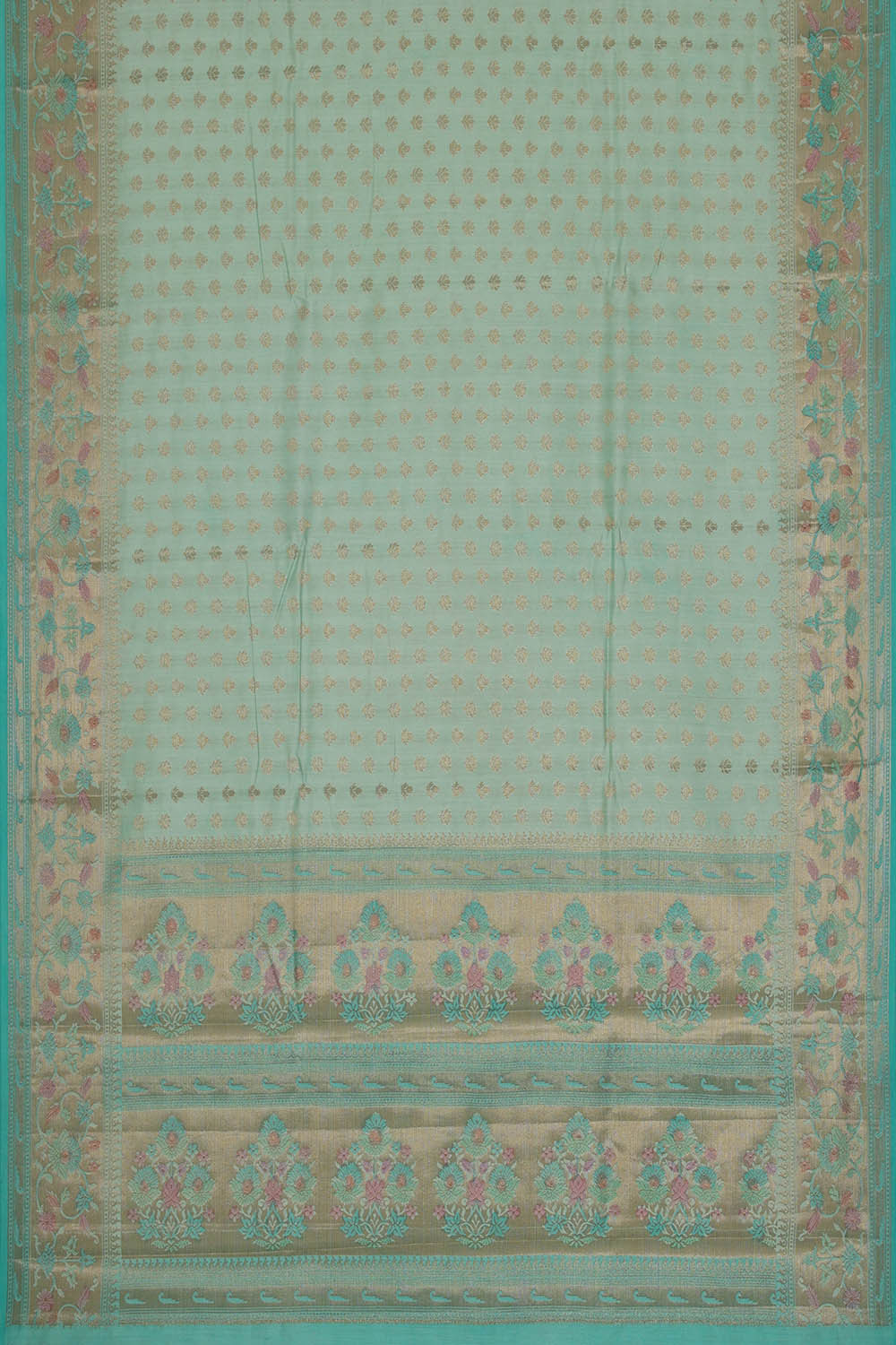 Light Blue Silk Saree