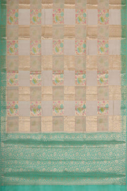 Image of Cream Silk Saree