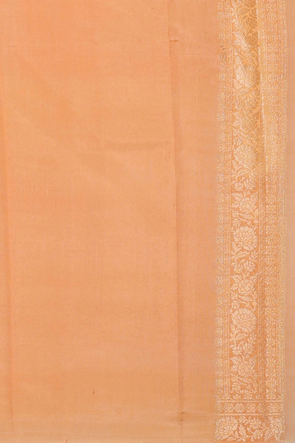 Cream Silk Saree