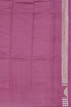 Image of Wine Red Silk Saree