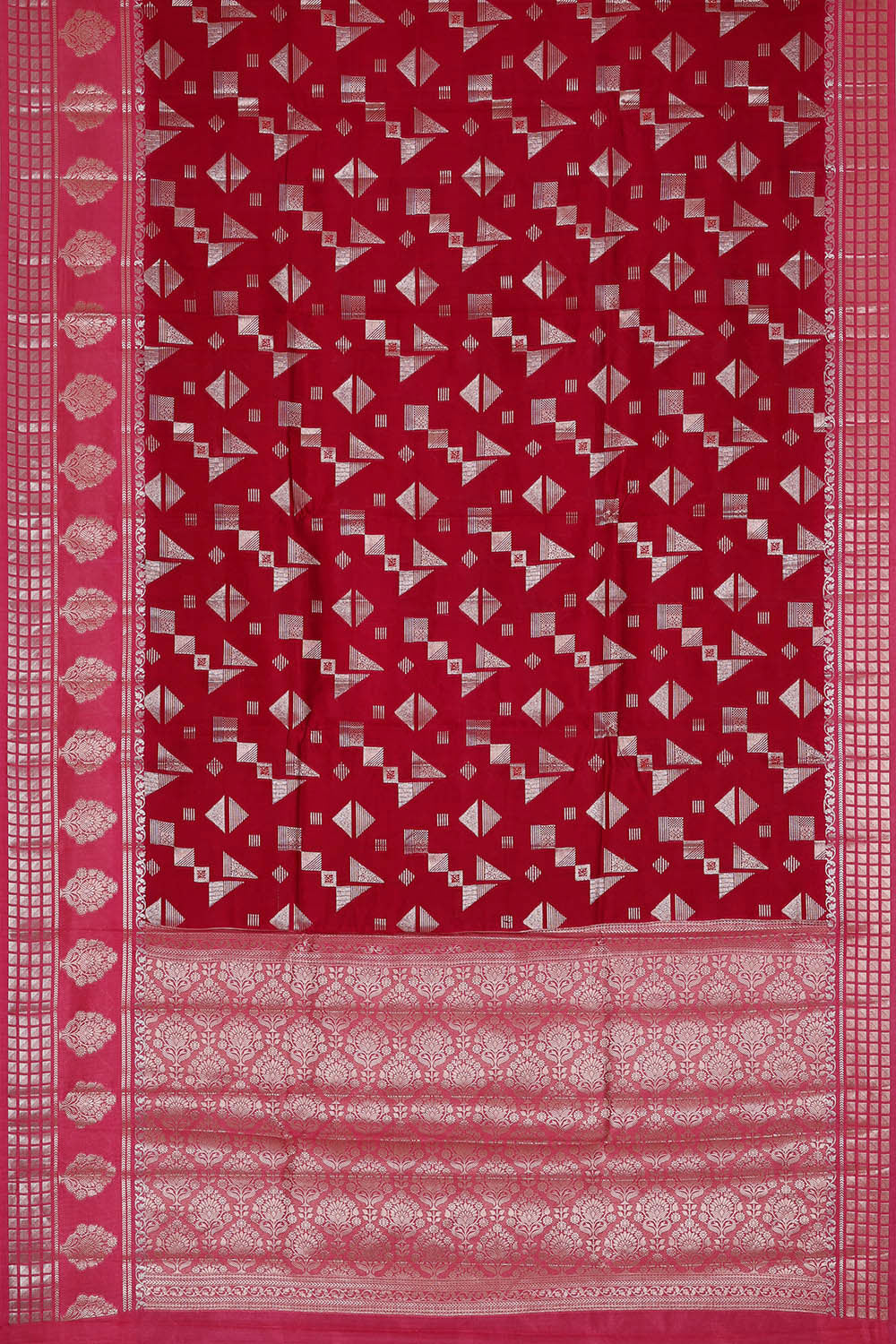 Red Silk Saree