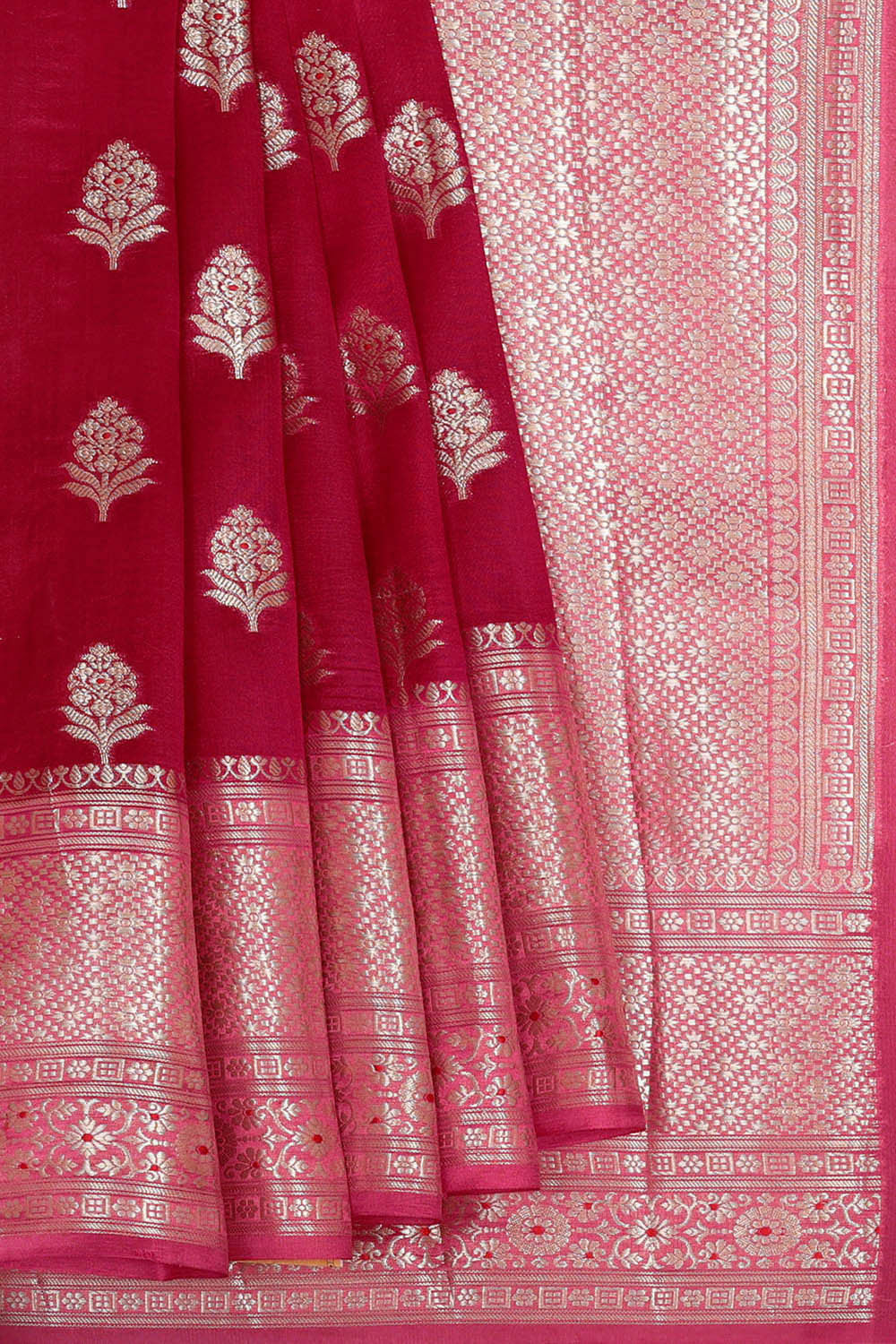Red Silk Saree