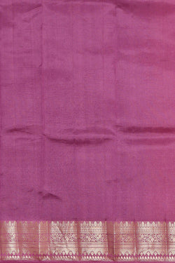 Image of Purple Silk Saree