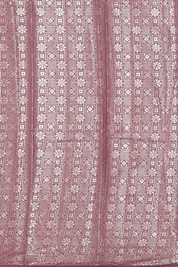 Image of Lavender Silk Saree