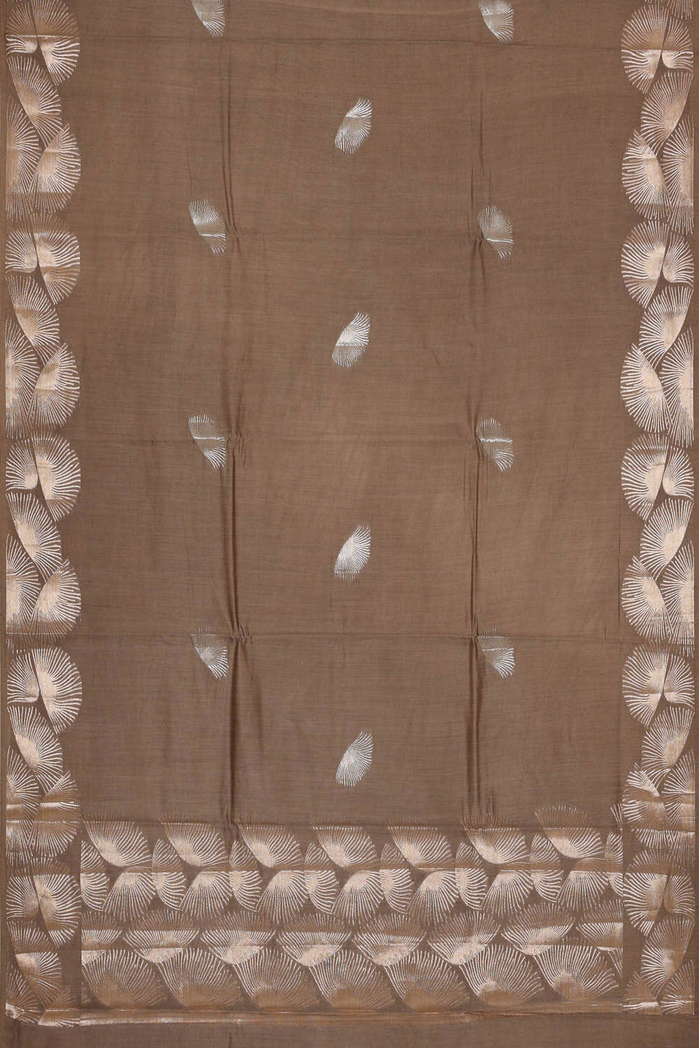Brown Silk Saree