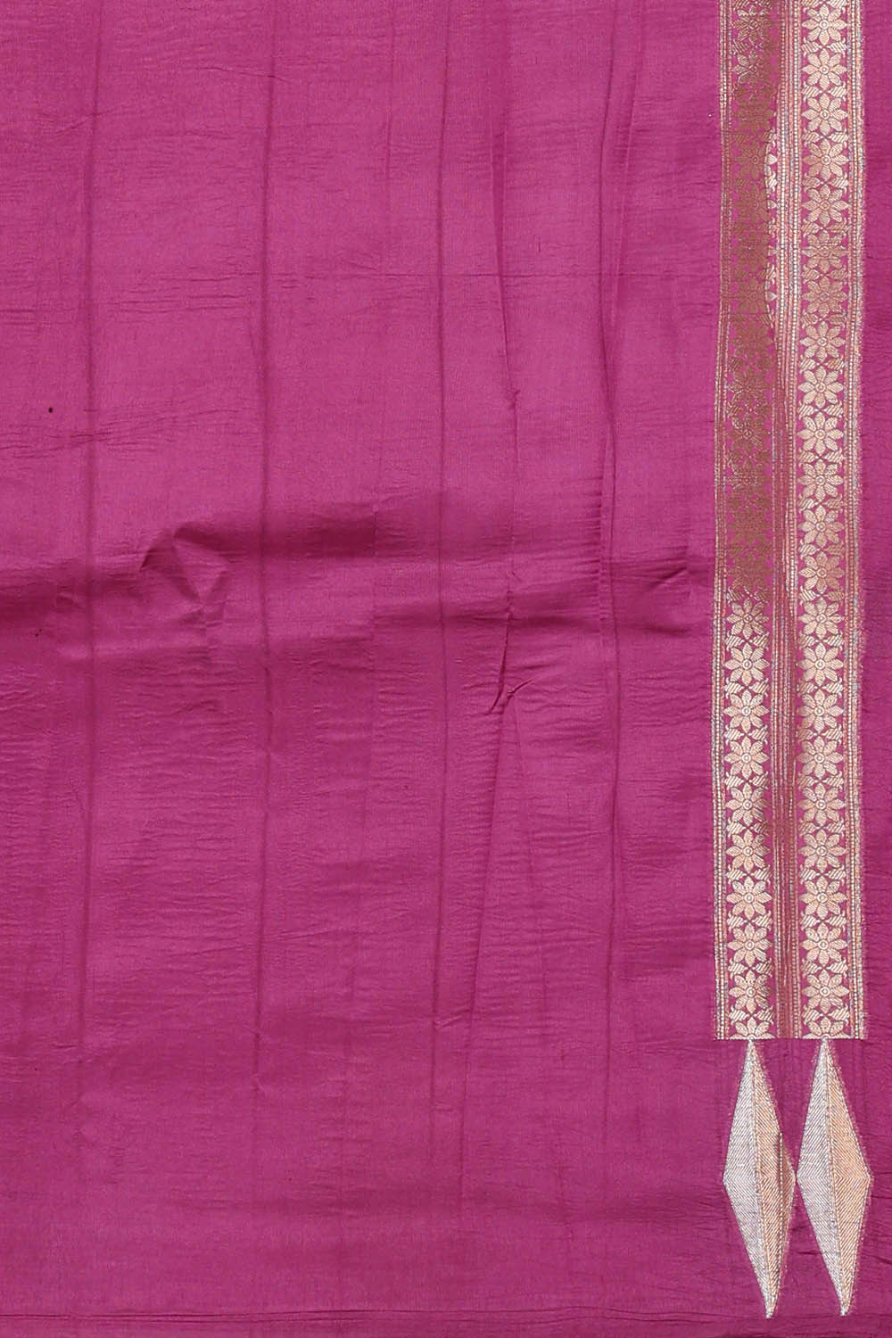 Image of Rose Pink Silk Saree