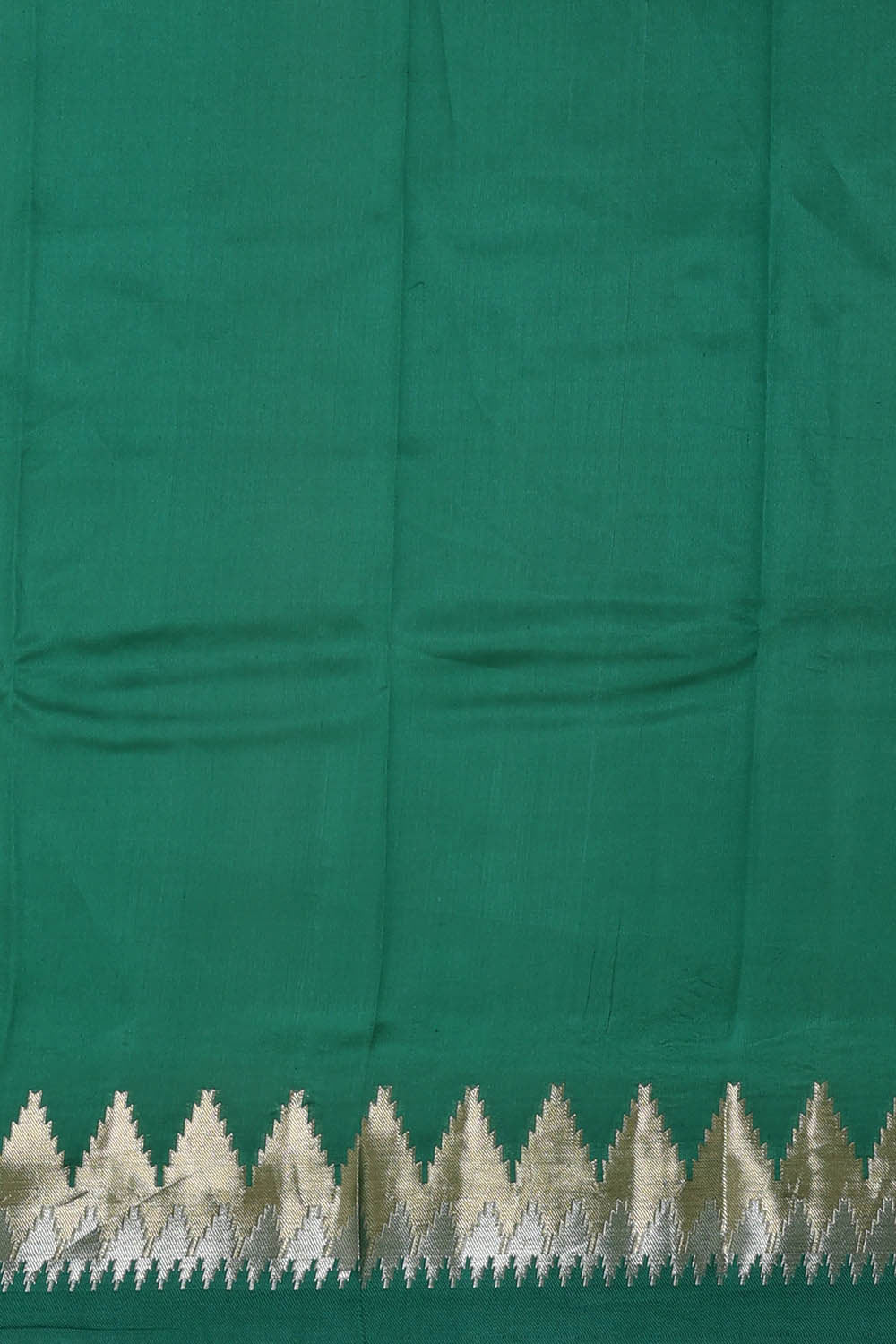Teal Green Silk Saree
