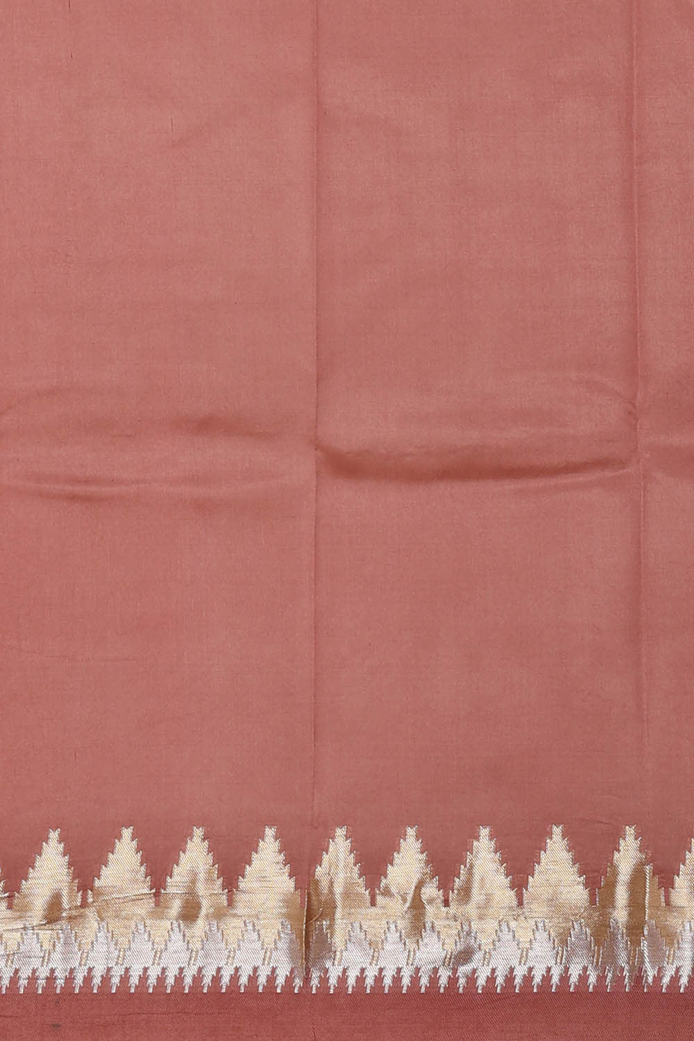 Onion Pink Silk Saree