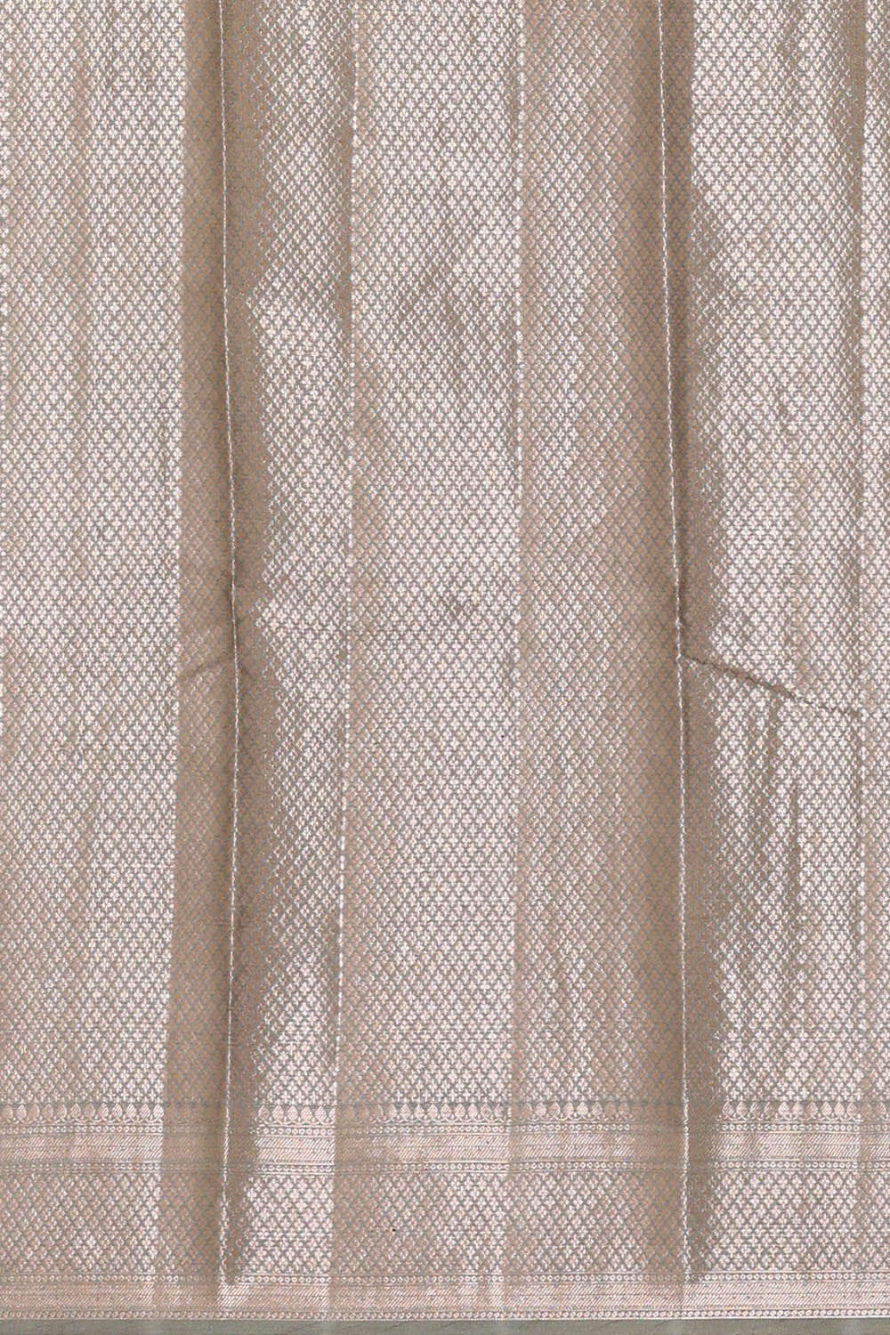 Image of Grey Silk Saree