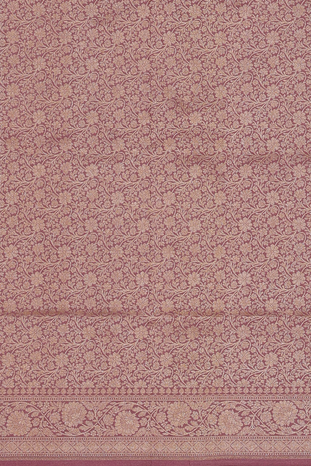 Image of Banarasi Silk Onion Pink Saree