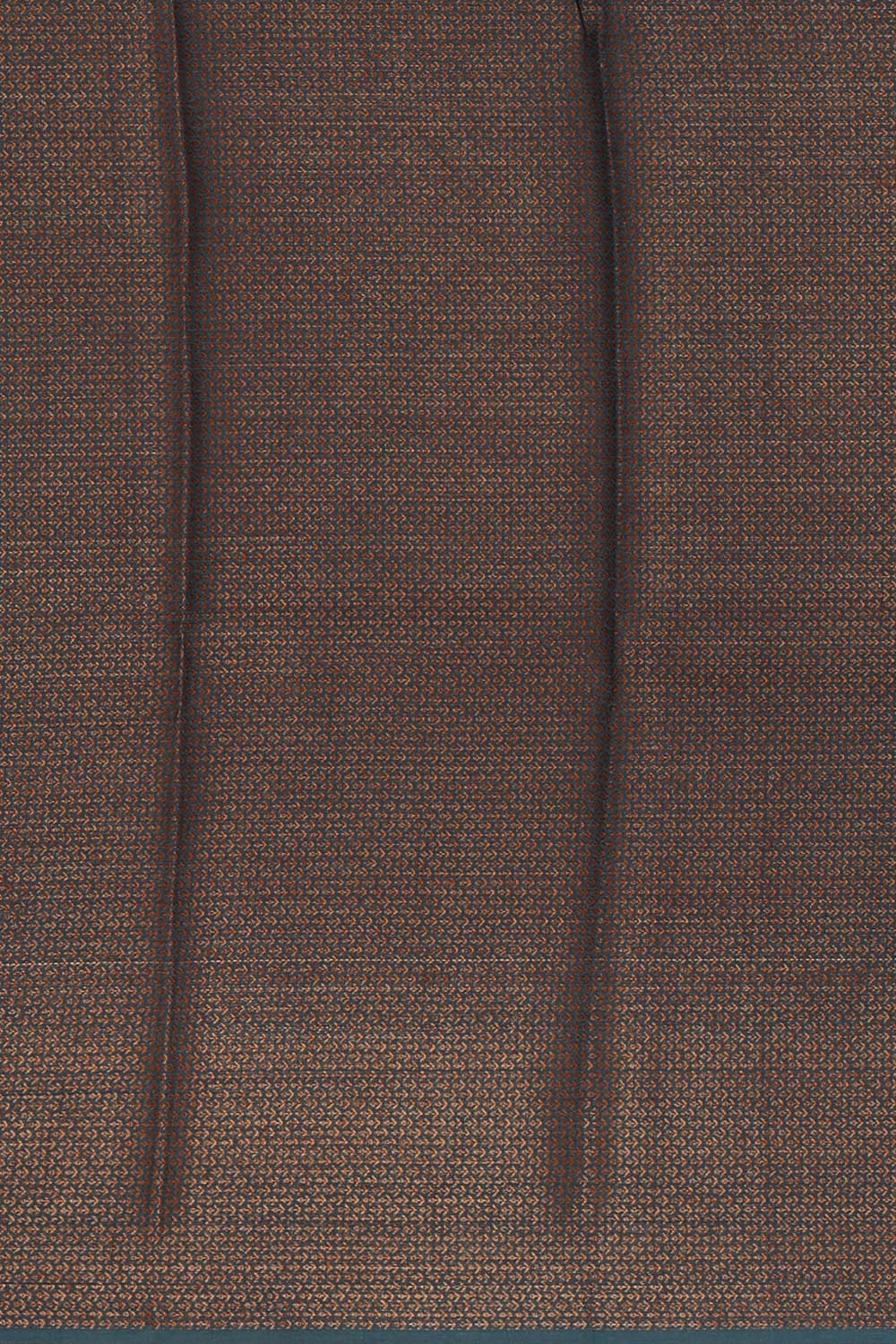 Image of Teal-Blue Tussar Silk Saree