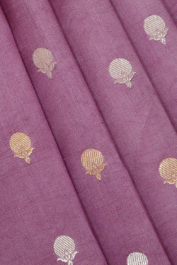 Image of Lavender Silk Saree