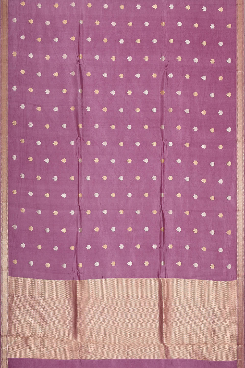 Lavender Silk Saree