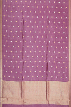 Image of Lavender Silk Saree