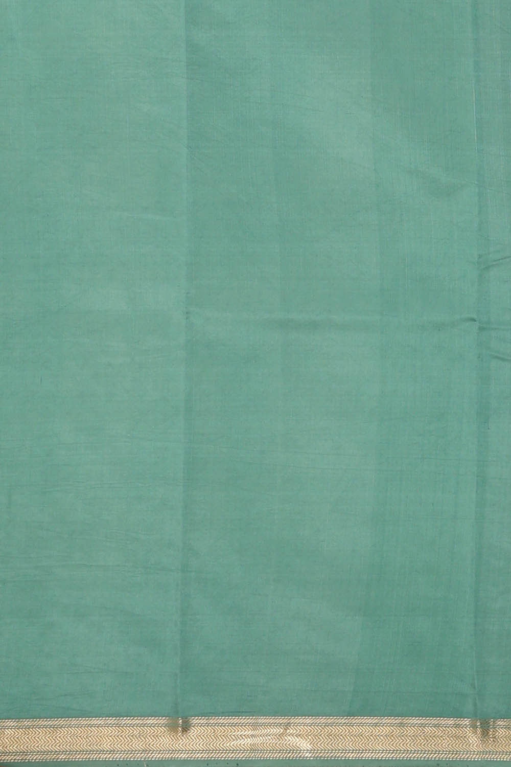 Dull Green Silk Saree