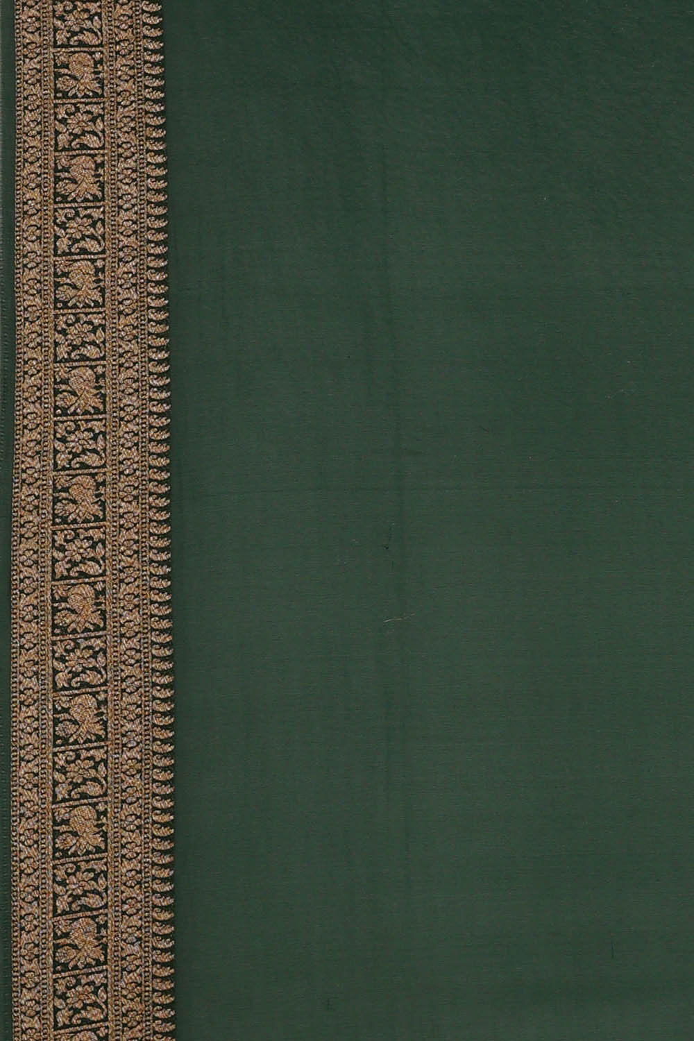 Image of Banarasi Georgette Dark Mustard Yellow Saree