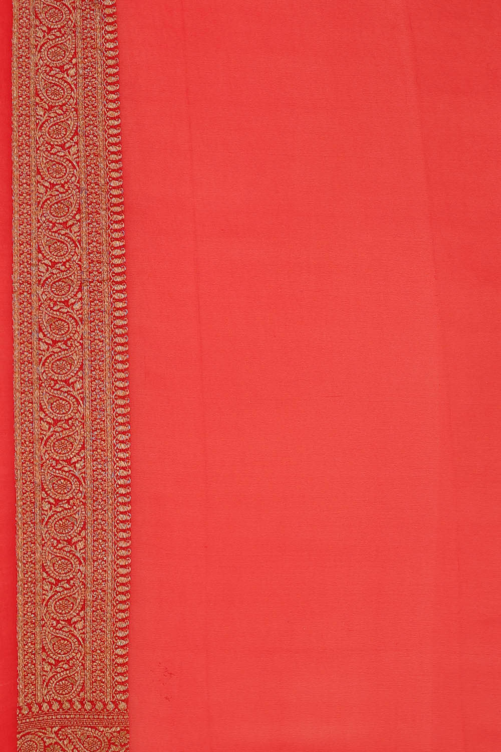 Banarasi Georgette Dark Peacock Blue Saree