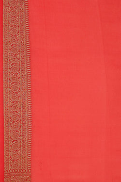 Image of Banarasi Georgette Dark Peacock Blue Saree