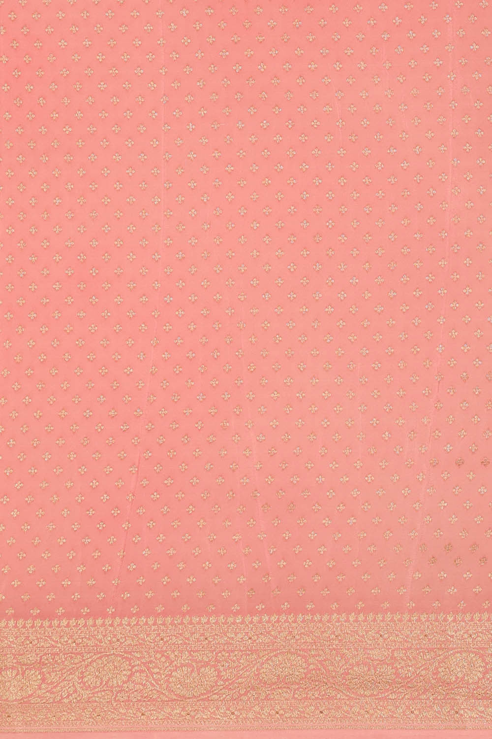 Banarasi Georgette Soft Pink Saree